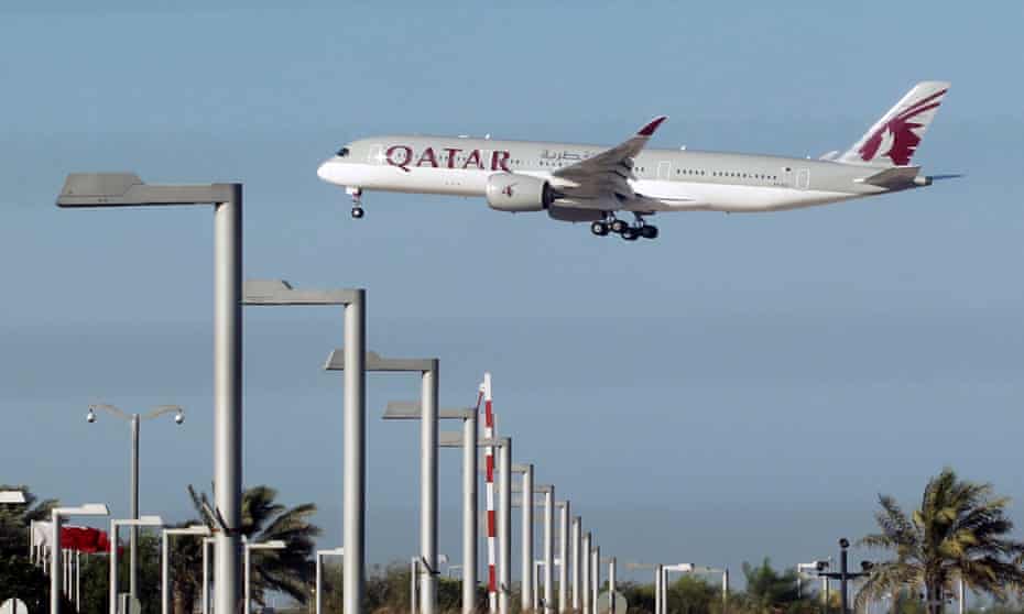 Qatari plane