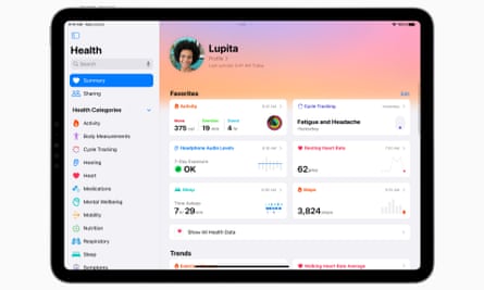 The Apple Health app