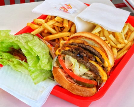 In n out Double Double cheeseburger