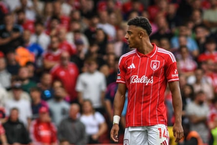 Dan Ndoye of Nottingham Forest