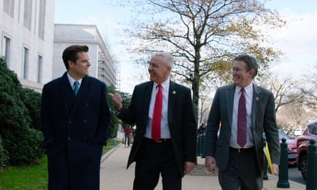 The Swamp follows Republicans Thomas Massie, Ken Buck and in particular Matt Gaetz over the course of one turbulent year.