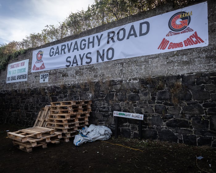 Drumcree march standoff: protesters and Orange Order both vow to stay ‘as long as it takes’