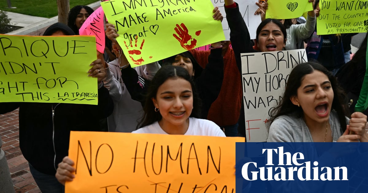 LA teachers are on the frontlines as Ice raids terrorize their students: ‘You are not alone’ | US news LA teachers are on the frontlines as Ice raids terrorize their students: ‘You are not alone’ | US news