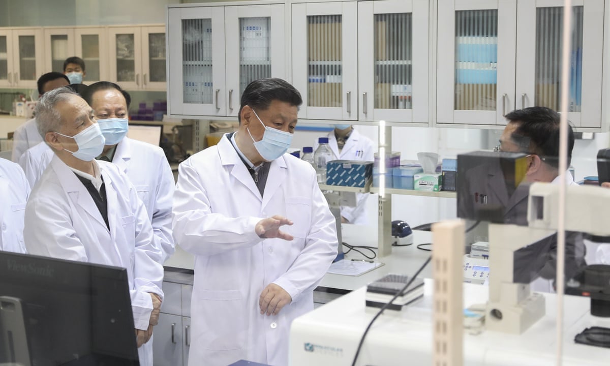 Xi Jinping visits Wuhan for first time since coronavirus outbreak began |  China | The Guardian