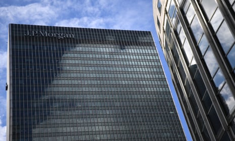 The Canary Wharf offices of JP Morgan