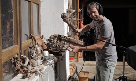 Even sound effects are produced using natural materials