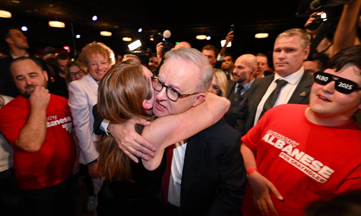 Australian federal election 2025: Labor on track for huge majority after landslide win – as it happened | Australian election 2025 | The Guardian