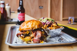 Burger at Original Patty Man, Birmingham