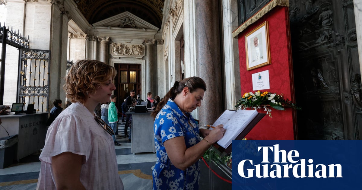 He was humble and close to the people': Catholics pay respects to Pope Francis