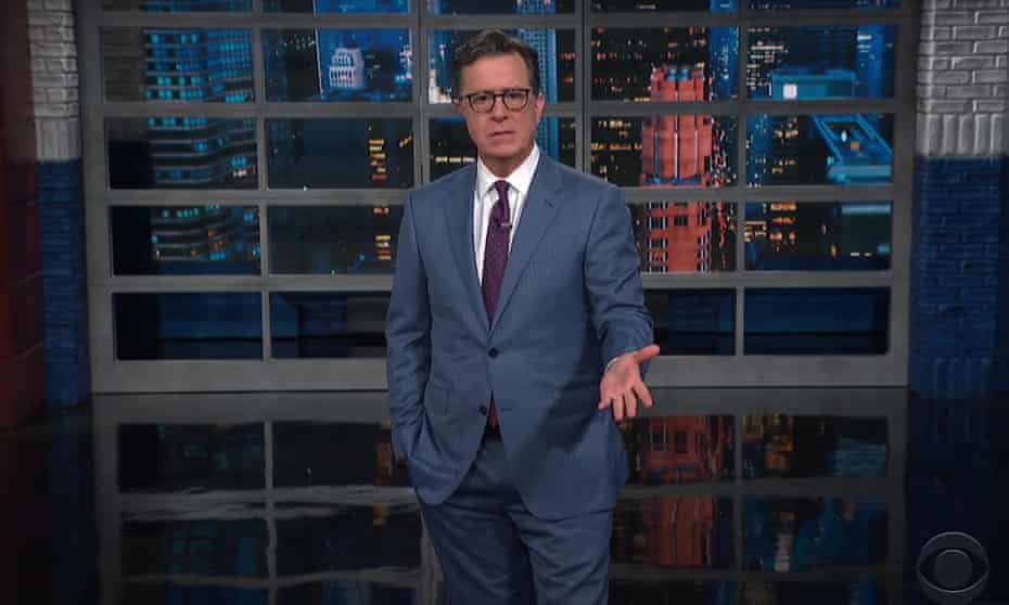 Stephen Colbert: ‘First I fell in love with the Mueller report, then I bounced back with the first impeachment, then I gave love one more chance with the other impeachment, and I just hurt, you know?’