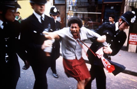 The Brixton uprising, April 1981. ‘Wheatle witnessed first-hand the police crackdown’