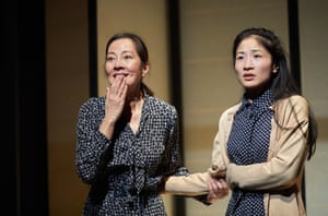 Rosalind Chao and Kae Alexander in The Great Wave by Francis Turnly at the National Theatre.