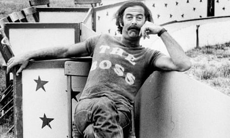 Pip Simmons in the 1970s. His eponymous theatre group toured the UK and Europe, performing adaptations of works by writers ranging from Shakespeare to Kafka.