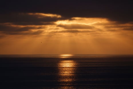 Вид с воздуха на побережье Калифорнии