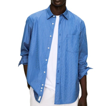 Blue Arket shirt