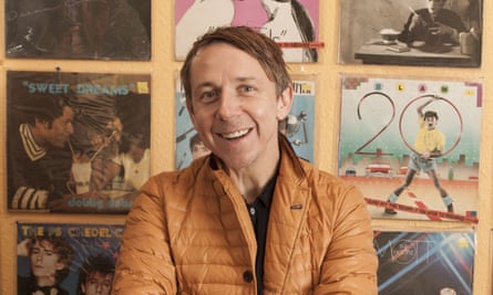 Gilles Peterson at Lucky 7 Record Shop, London.