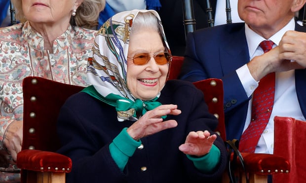 The Queen at the Royal Windsor horse show