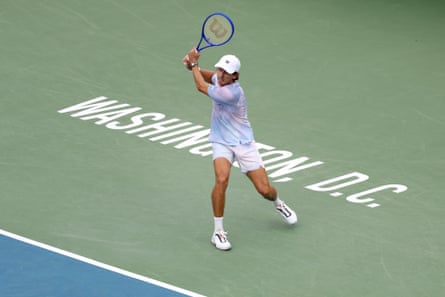 Alex de Minaur returns to Cruz Hewitt at the Mubadala DC Open this week.