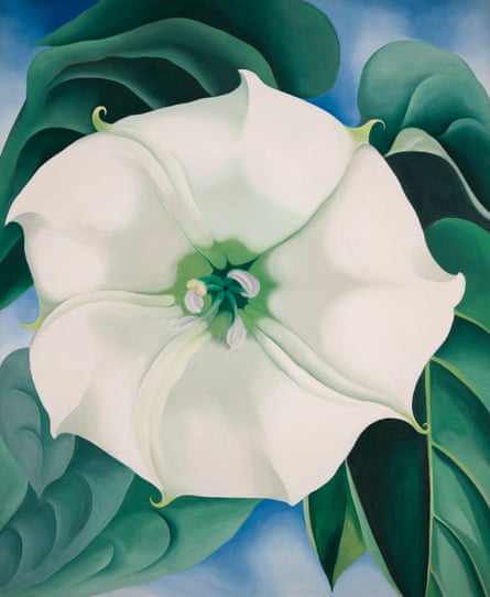 O’Keeffe’s Jimson Weed/White Flower No. 1, 1932.