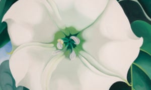 2014.35 Georgia O'Keeffe Jimson Weed/White Flower No. 1, 1932 Oil on canvas 48 × 40 in. (121.9 × 101.6 cm) Framed: 53 in. × 44 3/4 in. × 2 1/2 in.