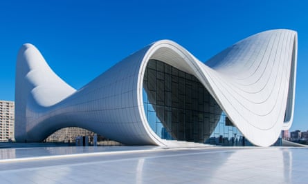 Whoosh factor … Heydar Aliyev Centre in Baku, Azerbaijan.