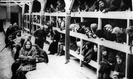 The women’s barrack in the Auschwitz-Birkenau concentration camp in Oświęcim, Poland