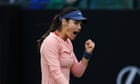 Emma Raducanu draws first blood in Nottingham battle with Katie Boulter