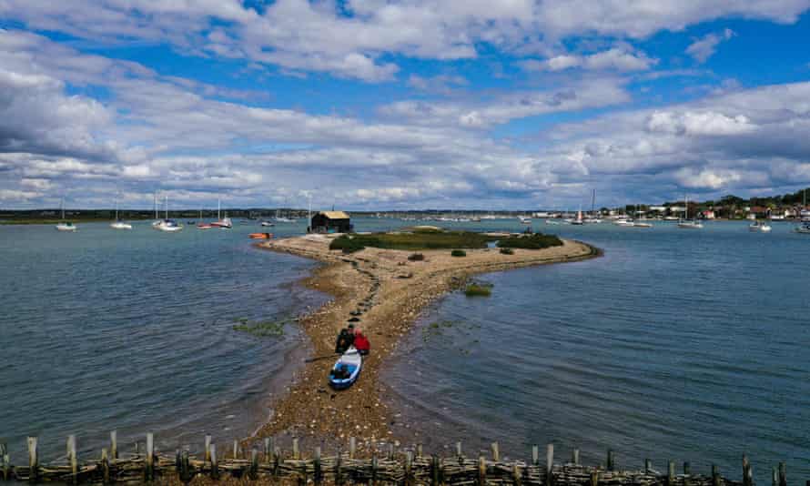 A site of seafood history… Packing Shed Island.