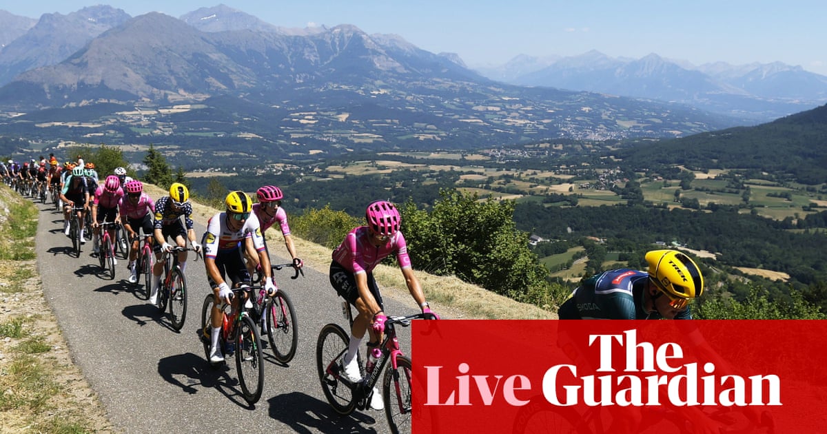Tour de France 2026: stage 19 from Gap to Alpe d’Huez – live