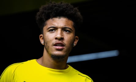 Jadon Sancho chose to further his career by leaving Manchester City for Borussia Dortmund.