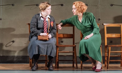 Nicola Coughlan and Lia Williams in The Prime of Miss Jean Brodie at the Donmar Warehouse.