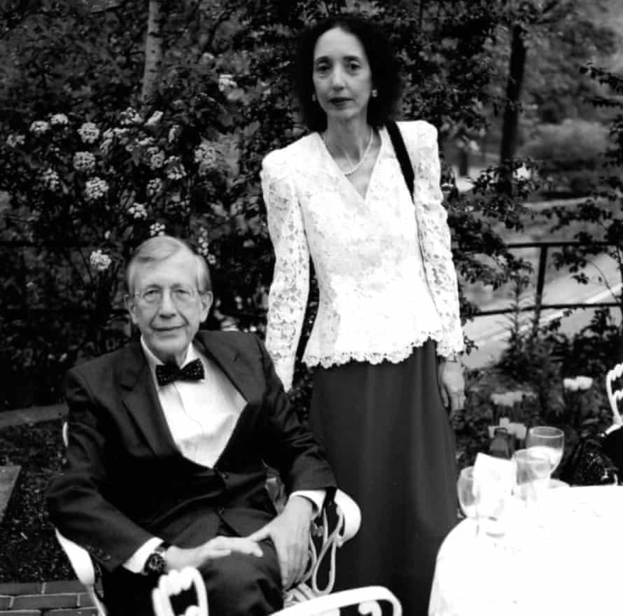 Joyce Carol Oates and her first husband Raymond Smith