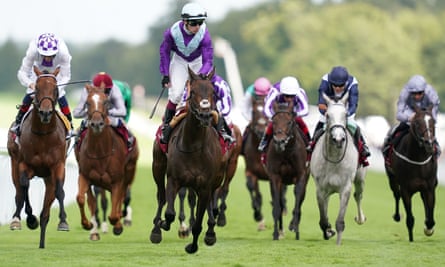 Alcohol Free and Oisin Murphy win the Sussex Stakes at Goodwood.