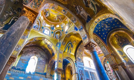 Palermo, Sicily, Italy. Palatine Chapel, (Cappella Palatina)
