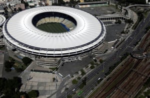The Maracanã in Rio.