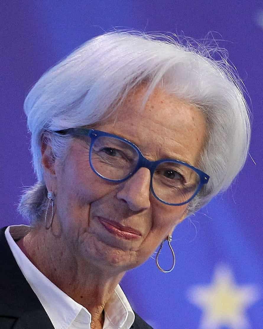 Christine Lagarde.