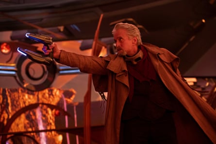Douglas as Hank Pym in Ant-Man and the Wasp: Quantumania.