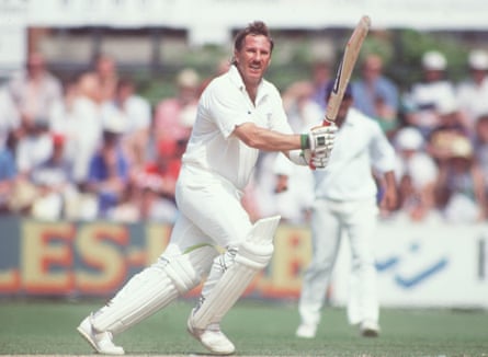 Ian Botham batting for Durham in 1992