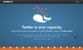 The Fail Whale.