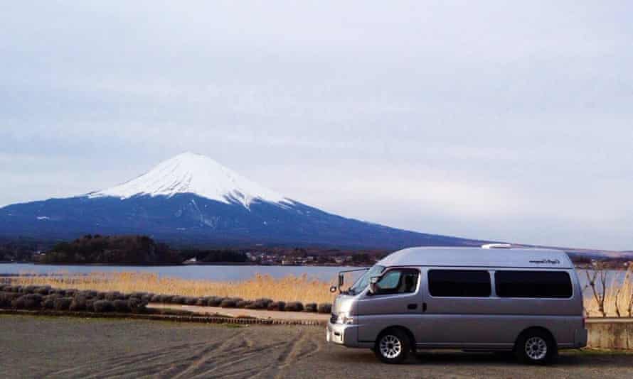 Campervan, Mt Fuji