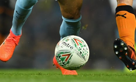 The ball used for Manchester City’s Carabao Cup tie against Wolves was described by Pep Guardiola as ‘impossible to score with’.
