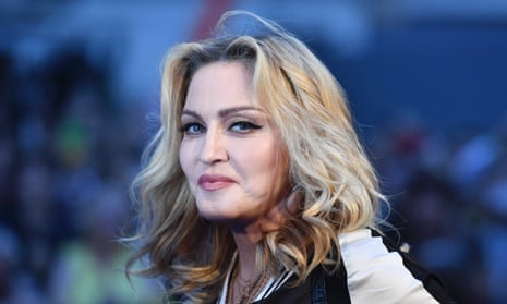 US singer-songwriter Madonna.