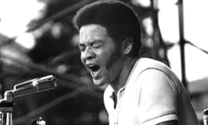 Bill Withers performing in the mid-1970s.