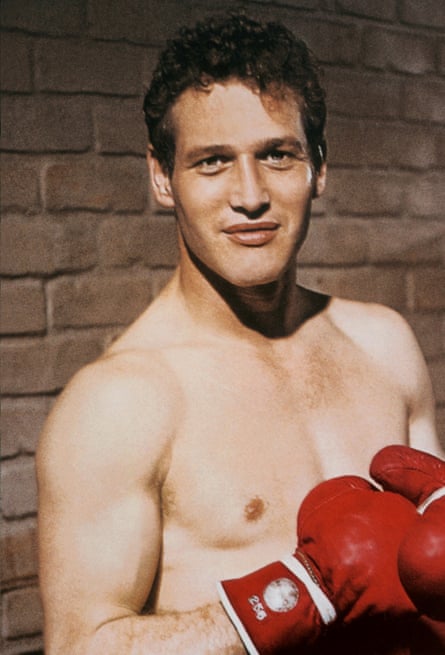 Big break … publicity shot for Somebody Up There Likes Me, which fell to Newman after James Dean died.