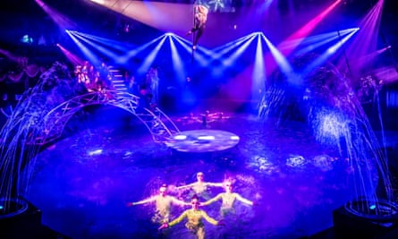 ‘It’s a scary time to be a producer’ ... the summer spectacular and water show at Hippodrome Circus.