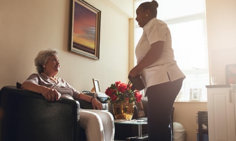 Short-duration calls by care staff to service users in their homes have increased due to funding cuts, the Homecare Association said