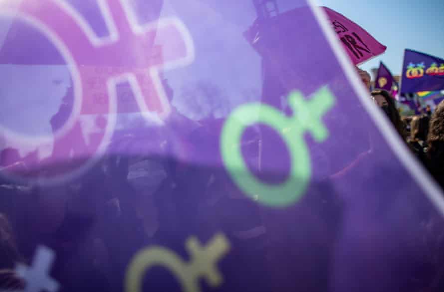 Women protest against Turkey’s withdrawal from Istanbul Convention