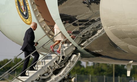 Politics tamfitronics US President Joe Biden visits New Orleans on 13 August 2024.
