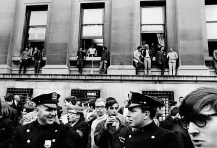Police among the protesters, in A Time to Stir