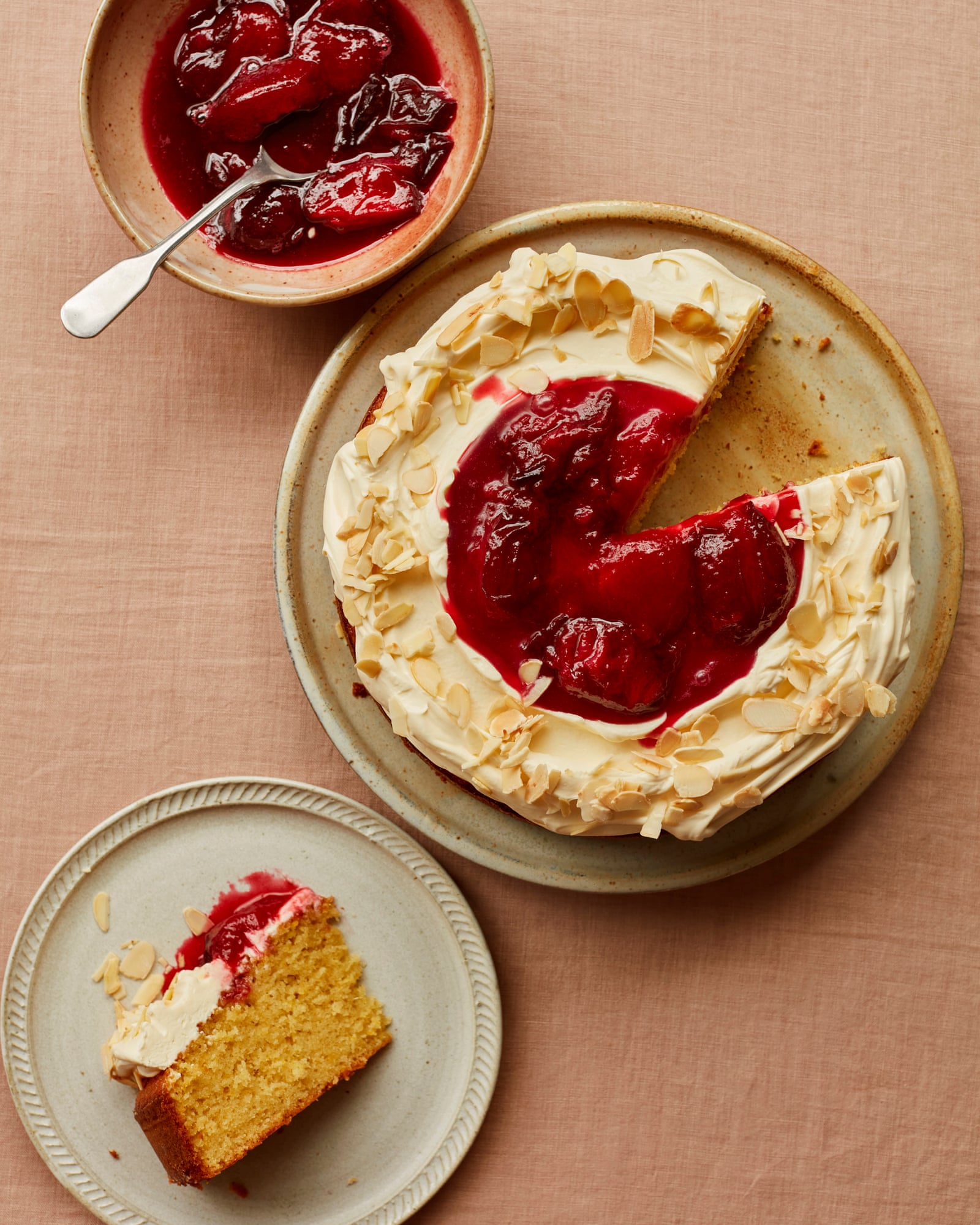 Step-by-step: How to make orange cake